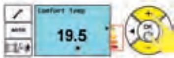 THERMOR EQUATEUR 2 - - Temperature setting - 1