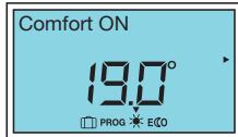 THERMOR EQUATEUR 2 - - Use the Comfort mode t - 3