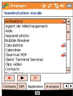 ORANGE SPV M600 - Créer un étiquette vocale pour un programme - 1