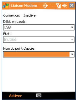 ORANGE SPV M600 - Pour configurer votre appareil comme un modem infrarouge ou USB - 1