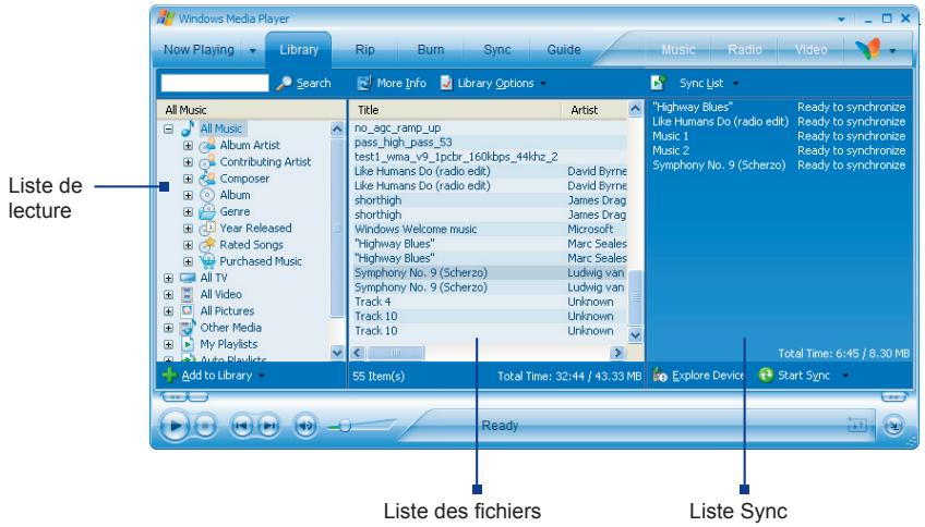 ORANGE SPV M600 - Pour synchroniser et copier le contenu manuellement sur votre appareil - 1