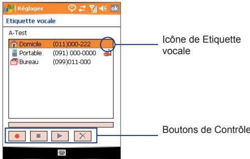 ORANGE SPV M600 - Créer un raccourci vocal pour un numéro de téléphone - 2
