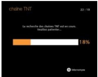 ORANGE DECODEUR ISD 82 - Recherche les chaînes TNT - 2