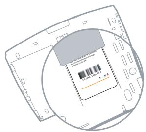 ORANGE DECODEUR SAGEM IAD80 - Insertion de la carte d'accès TV - 1