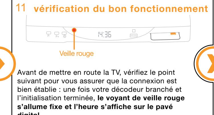 ORANGE DECODEUR SAGEM IAD81 - Poster d'installation rapide - décodeur sagem IAD 81 - 11