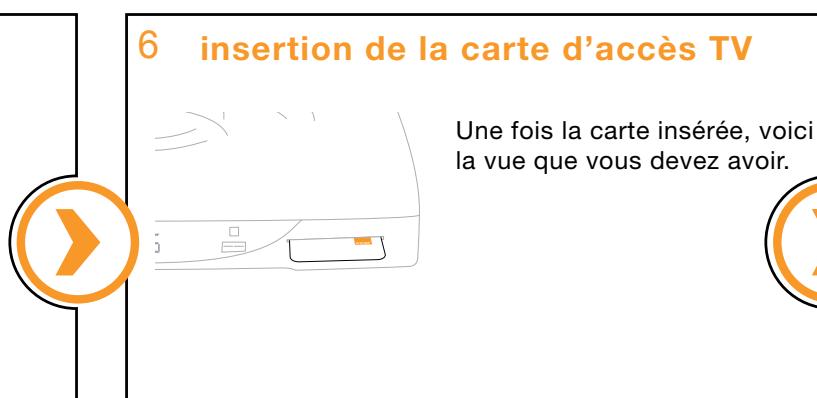 ORANGE DECODEUR SAGEM IAD81 - Poster d'installation rapide - décodeur sagem IAD 81 - 6