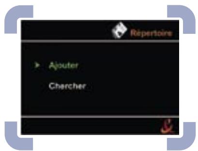 ORANGE VISIOPHONE LEADTEK 8882 - Créer une fiche dans le répertoire - 1