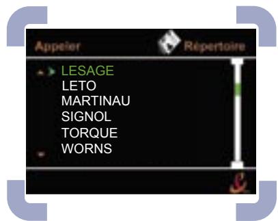 ORANGE VISIOPHONE LEADTEK 8882 - - Appeler à partir du répertoire - 1