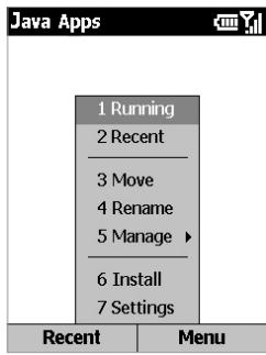 ORANGE SPV C550 - Other menus and commands - 1