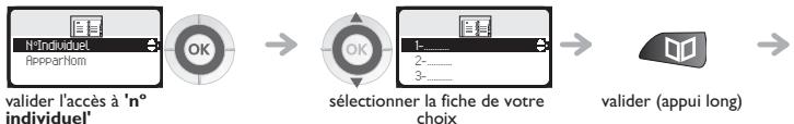 ORANGE 4078 DECT - Programmez votre répertoire personnel (N° Individual) - 2