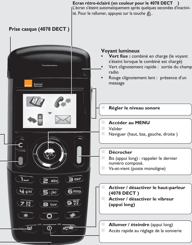 ORANGE 4078 DECT - Raccrocher - 1