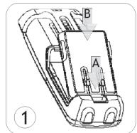 ORANGE 4078 DECT - Mettre en place la batterie - 1