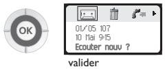 ORANGE 4078 DECT - Consultez votre boîte vocale - 3
