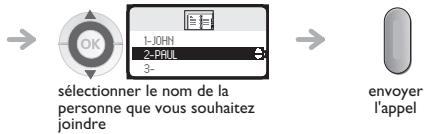 ORANGE 4078 DECT - Appeler par votre réseau personnel (n° individuel) - 2