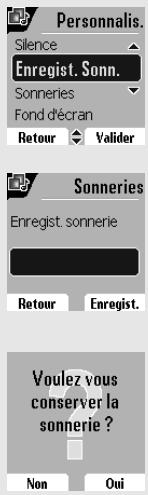 ORANGE D80C - Enregistrer une sonnerie personnelle - 2
