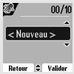 ORANGE D80C - Ajouter une nouvelle alerte anniversaire (ou agenda) - 2