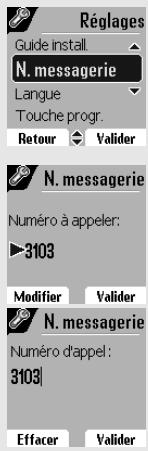 ORANGE D80C - Numéro de Messagerie - 2