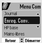 ORANGE D80C - Enregistrer une conversation (modèle avec répondeur) - 2
