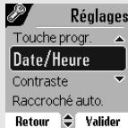 ORANGE D80C - Modifier la date et l'heure - 2