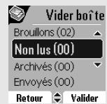 ORANGE D80V - Vider une boîte SMS - 3