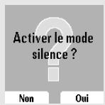 ORANGE D80V - Activer / désactiver le mode silence - 4