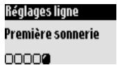 ORANGE ONIS 300 - Pour changer le type opérateur (dépendant du pays) - 1