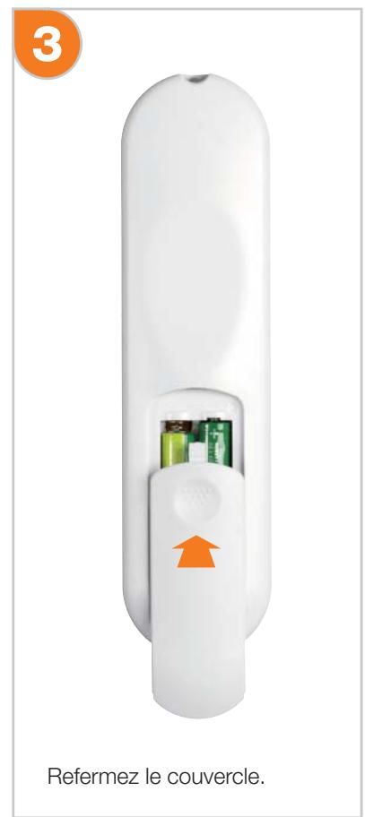 ORANGE TV ISD 82 - Mise en place des piles - 3