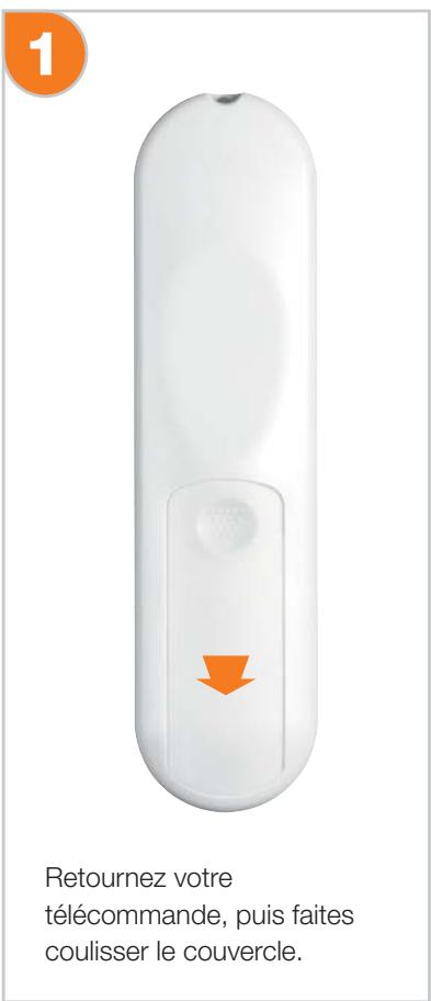 ORANGE TV ISD 82 - Mise en place des piles - 1