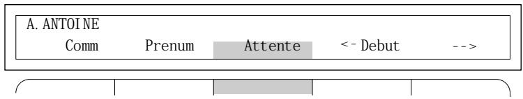 ORANGE 520 - En communication avec un interlocuteur, vous voulez consulter un appel en attente - 1