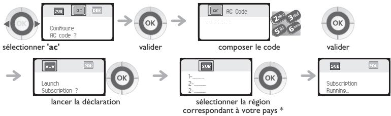 ORANGE 4077 - Déclarer le téléphone sur un système lors de la première mise en route - 5