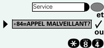 ORANGE 8520 - Identifier un appelant anonyme – « identification des appels malveillants - 1