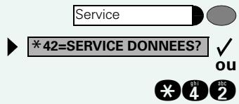 ORANGE 8540 - Utiliser les fonctions du RNIS par sélection d'un indicatif (numération au clavier) - 2