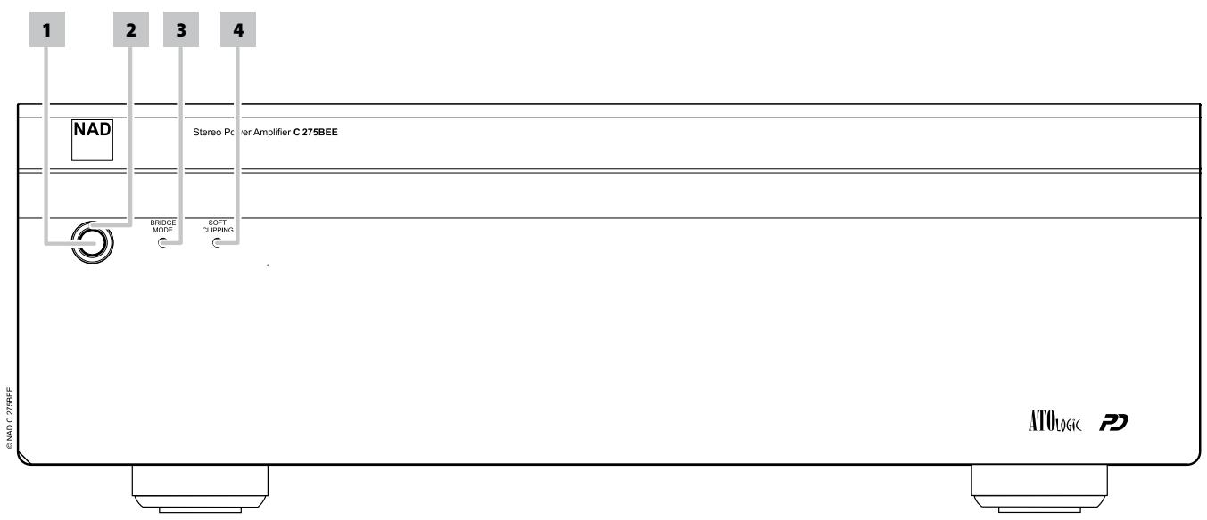 NAD C275 - Panneau avant - 1