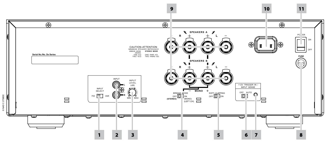 NAD C275 - Remarque importante - 1