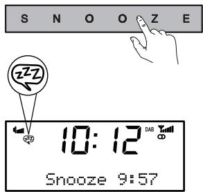 PURE CHRONOS CD SERIES II - Snooze-Funktion für einen Alarm - 1