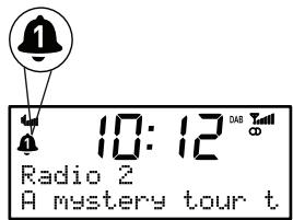 PURE CHRONOS CD SERIES II - Indstilling af en alarm - 2