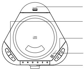 PURE CHRONOS CD SERIES II - Comandi, connettori e display - 2