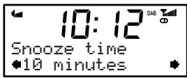 PURE CHRONOS CD SERIES II - Modification du délai avant rappel d'alarme - 1