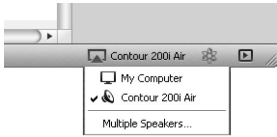 PURE CONTOUR,  CONTOUR 200I AIR,  CONTOUR100DI - Riproduzione audio da iTunes - 1