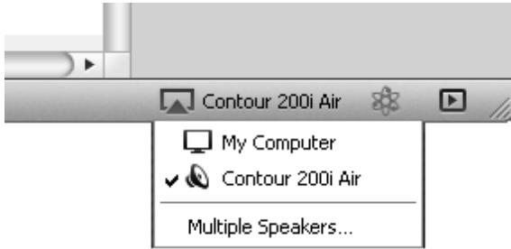 PURE CONTOUR, CONTOUR 200I AIR, CONTOUR100DI - Abspielen von Audio von iTunes - 1