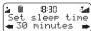 PURE MOVE 2500, MOVE 400D - Sleep timer (Timer di autospegnimento) - 1