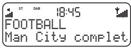 PURE ONE CLASSIC SERIES II - Pour afficher les messages intellitext - 2