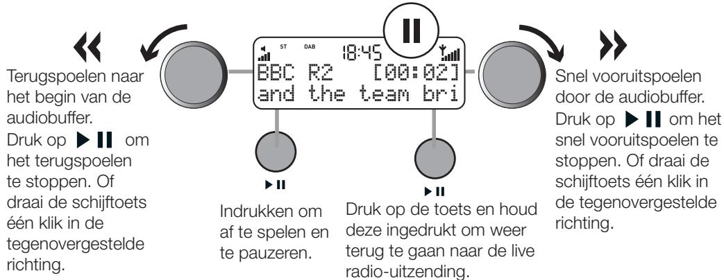 PURE ONE CLASSIC SERIES II - Een live radio-uitzending pauzeren en terugspoelen - 2