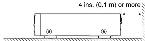 MARANTZ CC4001 - INAPPROPRIATE PLACES FOR INSTALLATION - 2