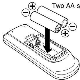 MARANTZ CC4001 - LOADING BATTERIES - 2