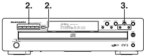 MARANTZ CC4001P - CHANGE PROGRAMMED TRACKS - 2