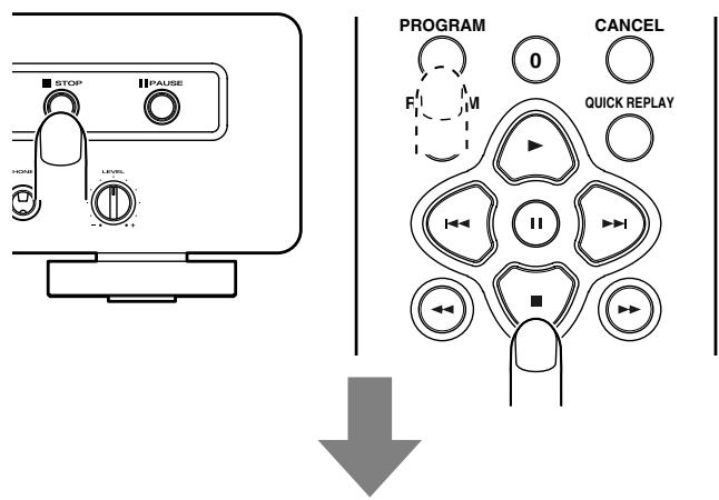 MARANTZ CD5001 - - Program play in the text display mode - 6
