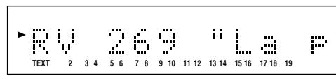 MARANTZ CD5001 - - Program play in the text display mode - 5