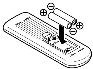 MARANTZ CD5001 - - Loading batteries - 2