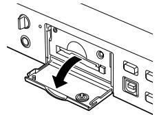 MARANTZ PMD560 - To insert a CF card - 1